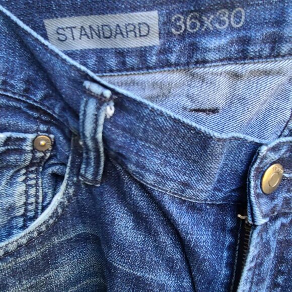 Mens Gap 1969 Standard Jeans size 36 x 30 - Picture 3 of 10